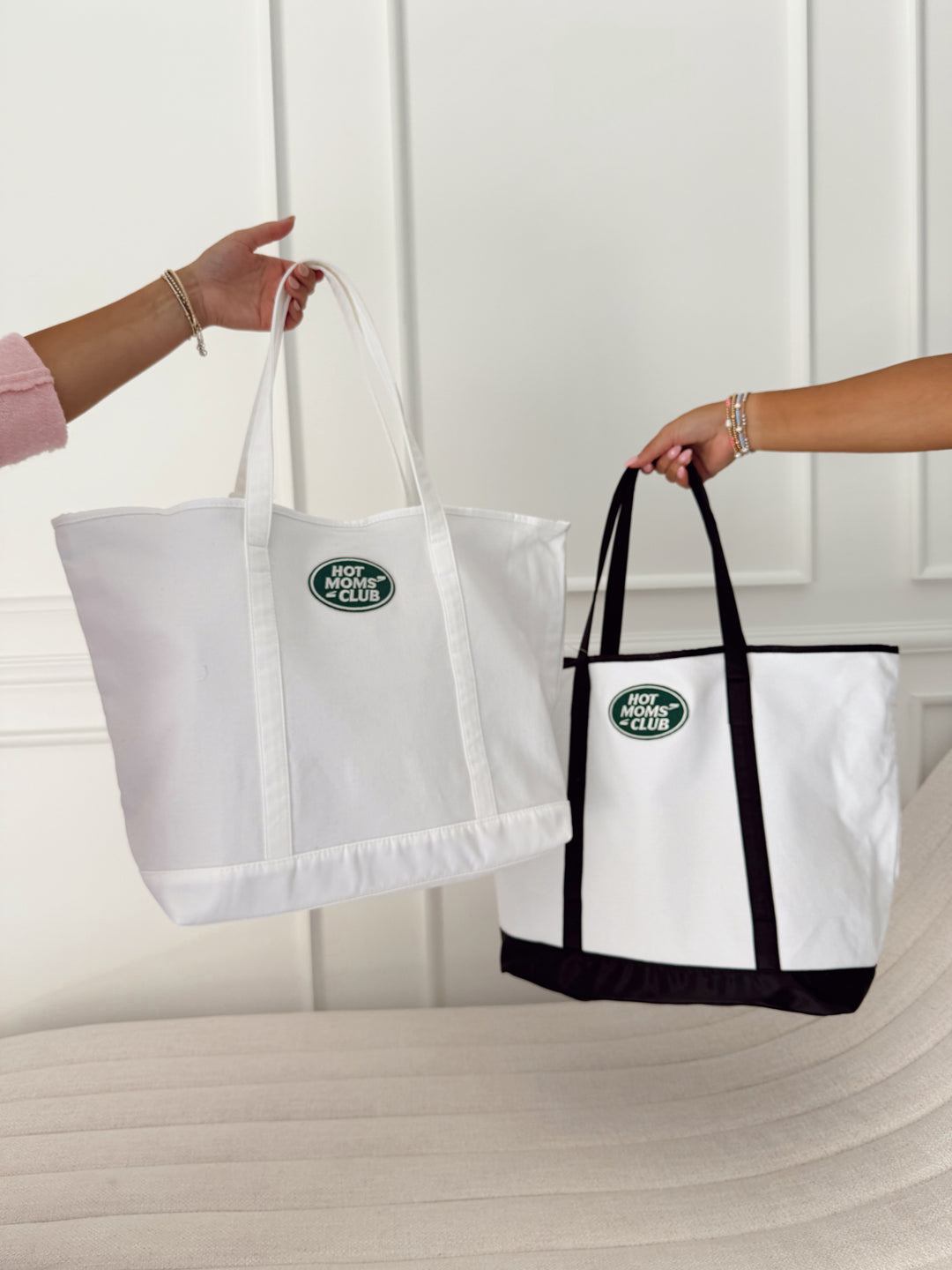 Custom Canvas Tote w/ Patch