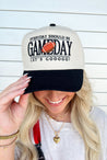 Everyday Should Be Gameday - Black Vintage Trucker Hat