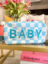 Baby Medium Bag - Blue Checkered