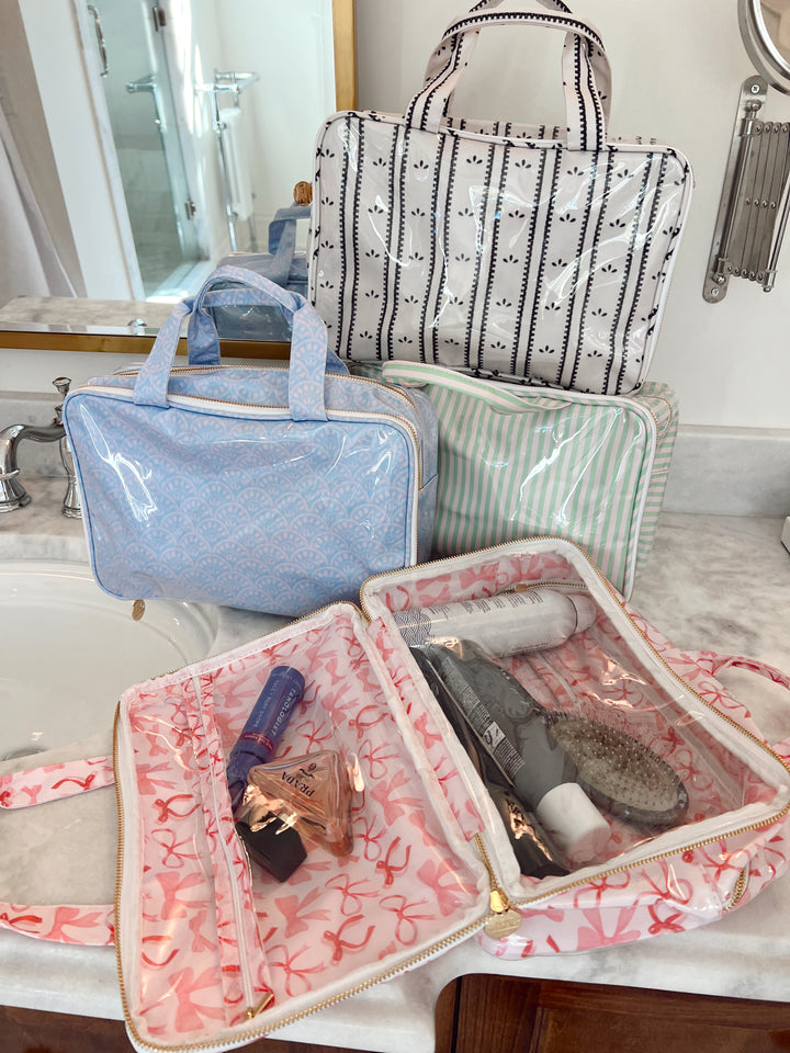 Clear Coat Toiletry Case