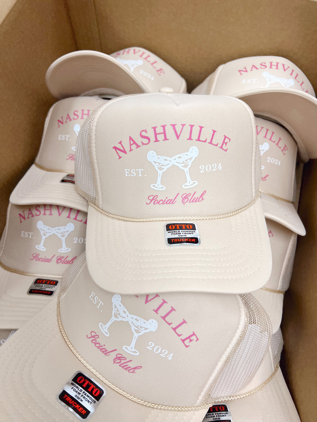 Custom Bulk Trucker Hat - Bachelorette/Girls Trip/Group Bulk Ordering