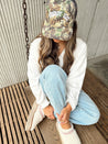 Cowboy Hat Vintage Trucker Hat - Camo