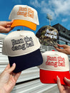 Run The Dang Ball Vintage Trucker Hat