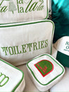 Toiletries - Green Canvas XL Bag