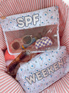 SPF - Blue Oysters Clear Pouch