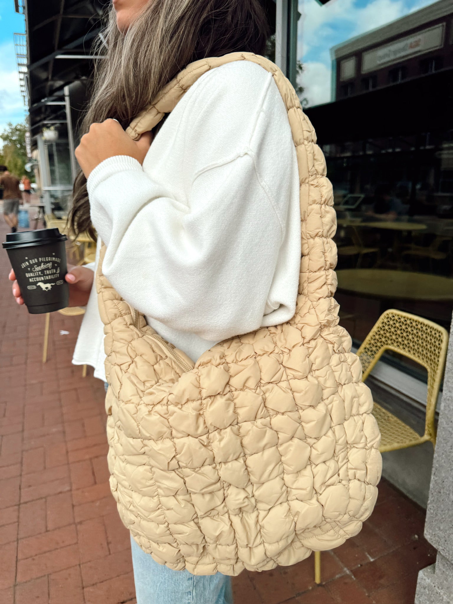 Quilted Shoulder Bag – KenzKustomz