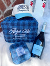 Apres Ski Champagne On Ice - Blue Vintage Trucker Hat