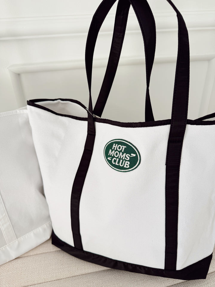 Custom Canvas Tote w/ Patch