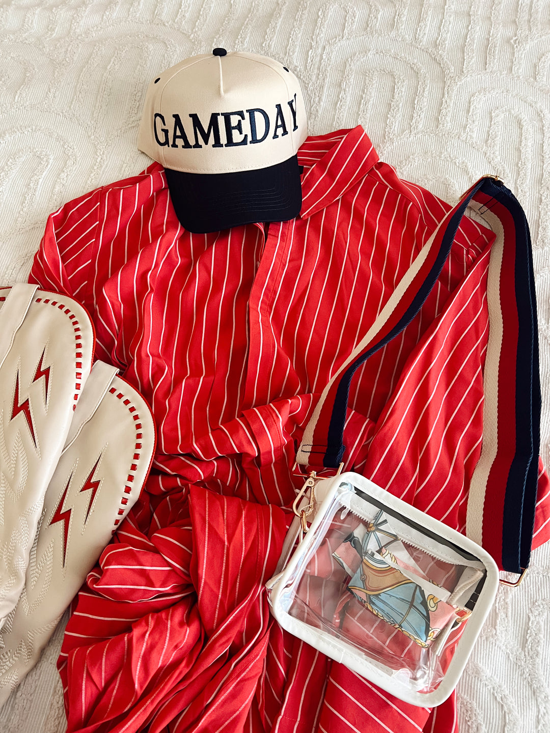 Clear Gameday + Concert Purse
