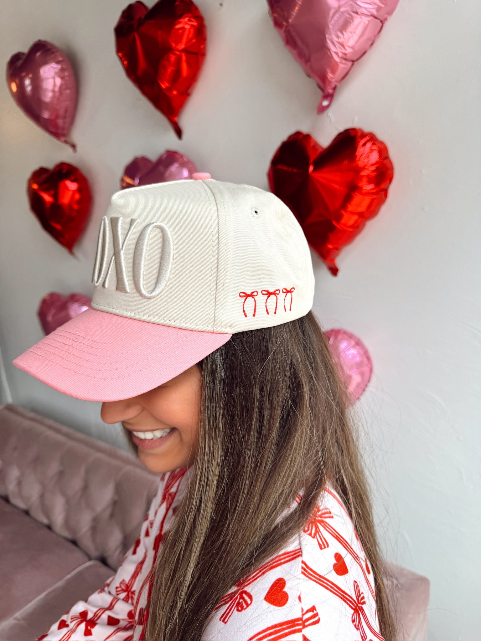 XOXO - Pink Vintage Hat – KenzKustomz