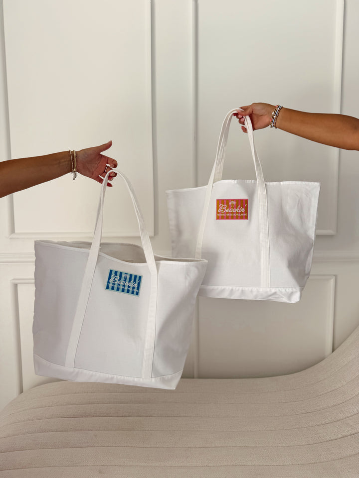 Custom Canvas Tote w/ Patch