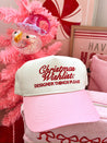 Christmas Wishlist - Pink Vintage Trucker Hat