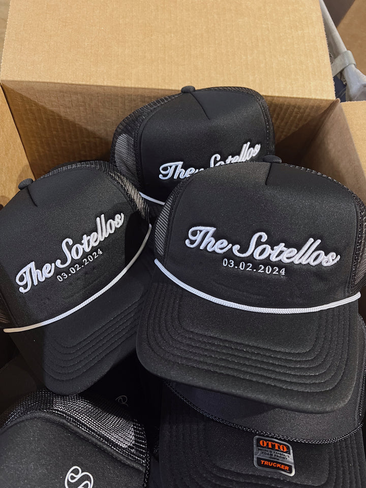 Custom Trucker Hat - Bulk (25+) For Weddings / Events
