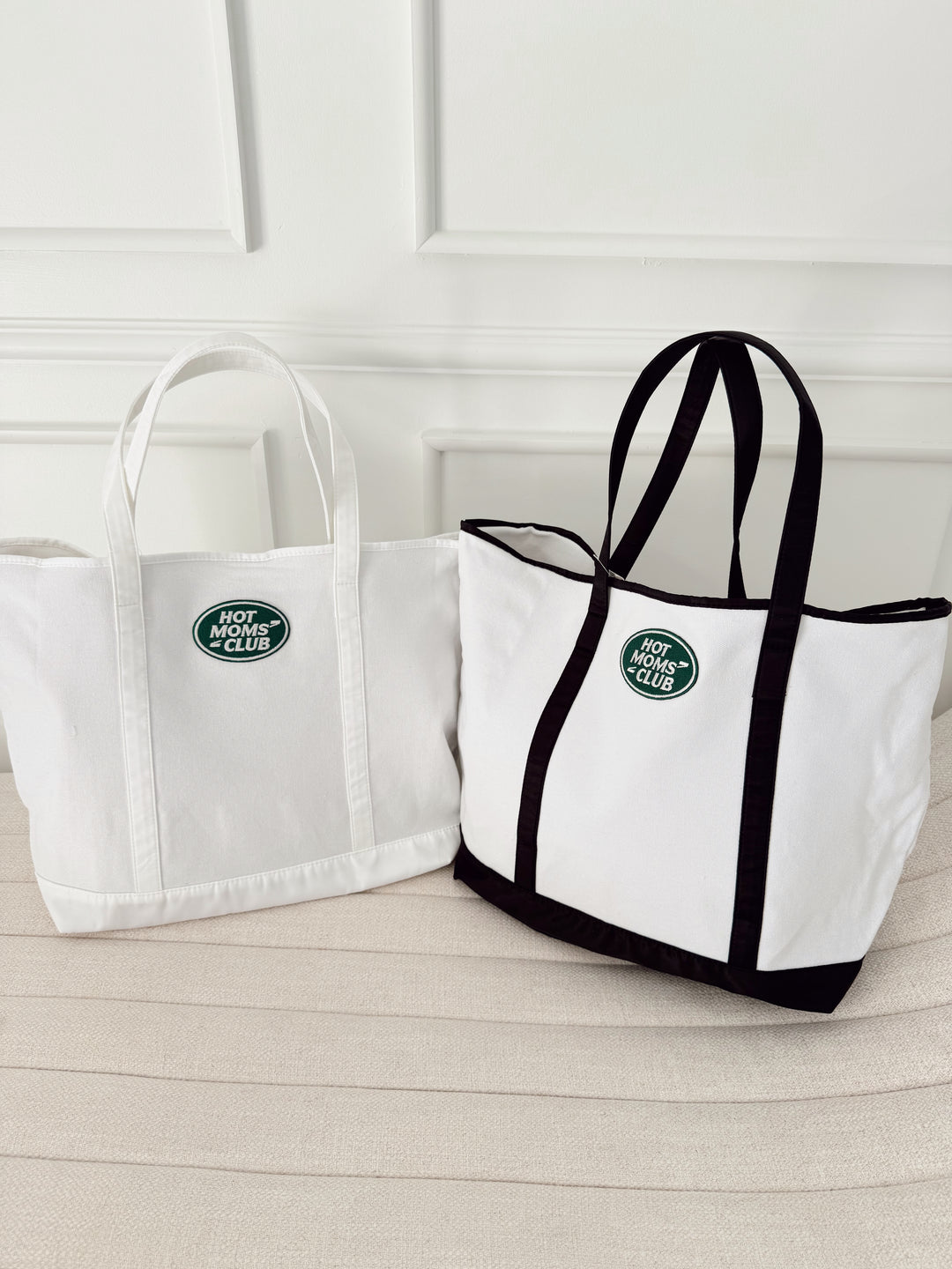 Custom Canvas Tote w/ Patch