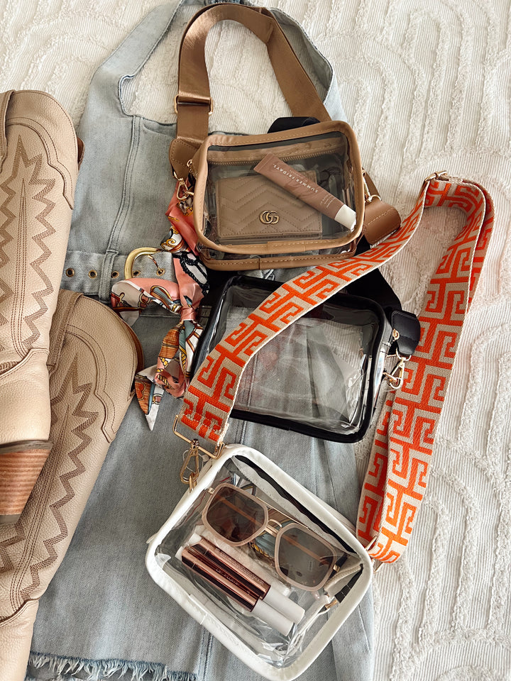 Clear Gameday + Concert Purse