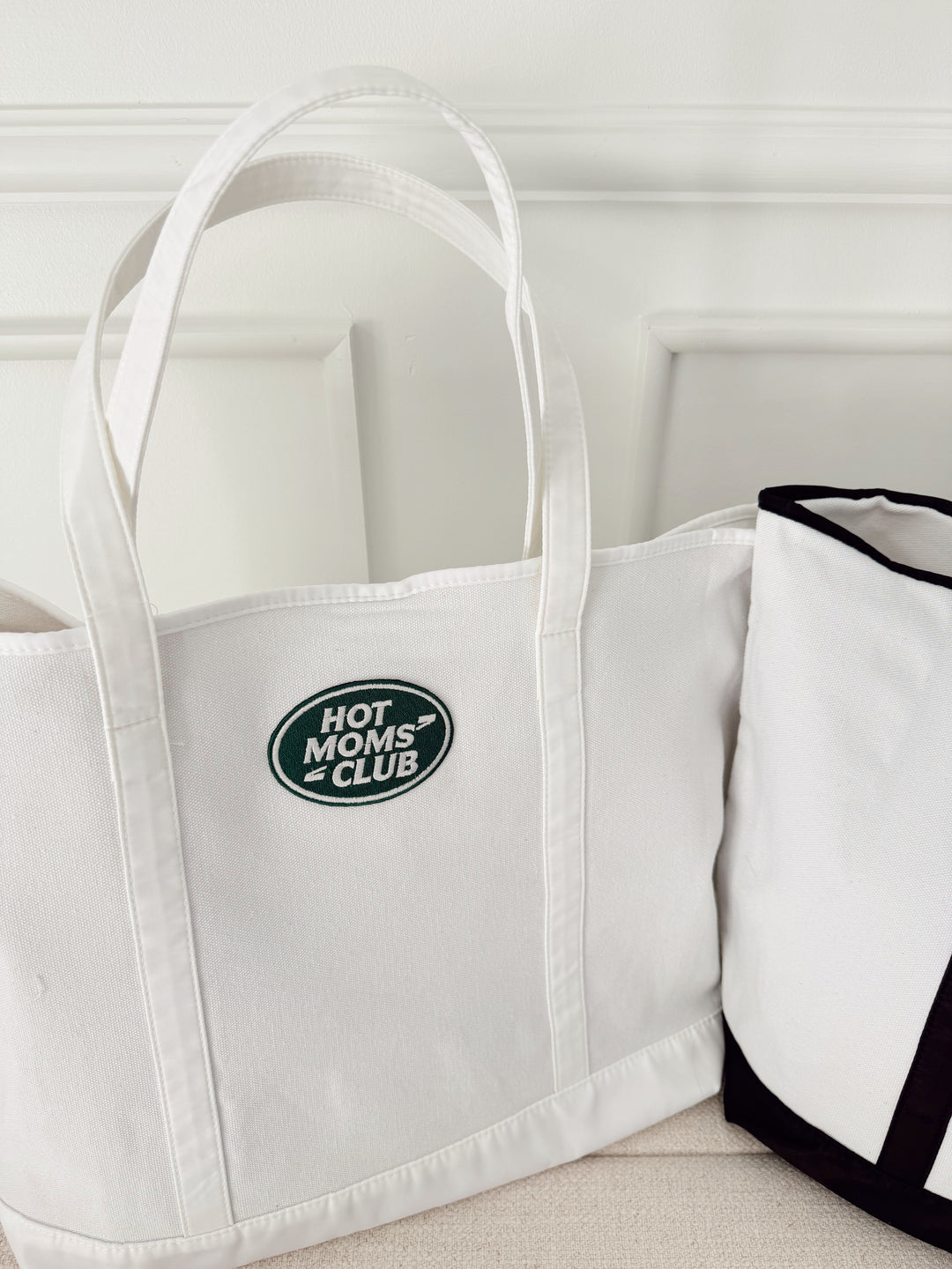 Custom Canvas Tote w/ Patch