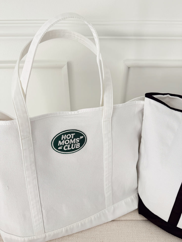 Custom Canvas Tote w/ Patch