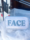 Face - Sherpa + Denim Large Makeup Bag