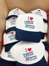 I Heart Touchdowns - Navy Vintage Trucker Hat