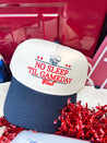 No Sleep Til' Gameday Vintage Trucker Hat