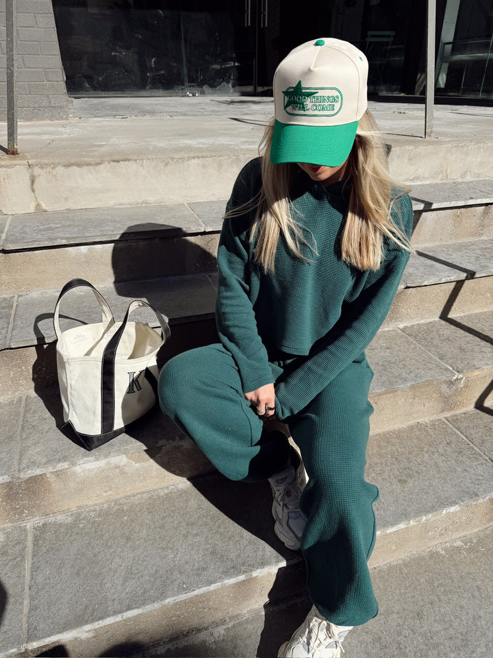 Good Things Will Come - Kelly Green Trucker Hat