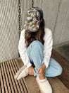 Cowboy Hat Vintage Trucker Hat - Camo