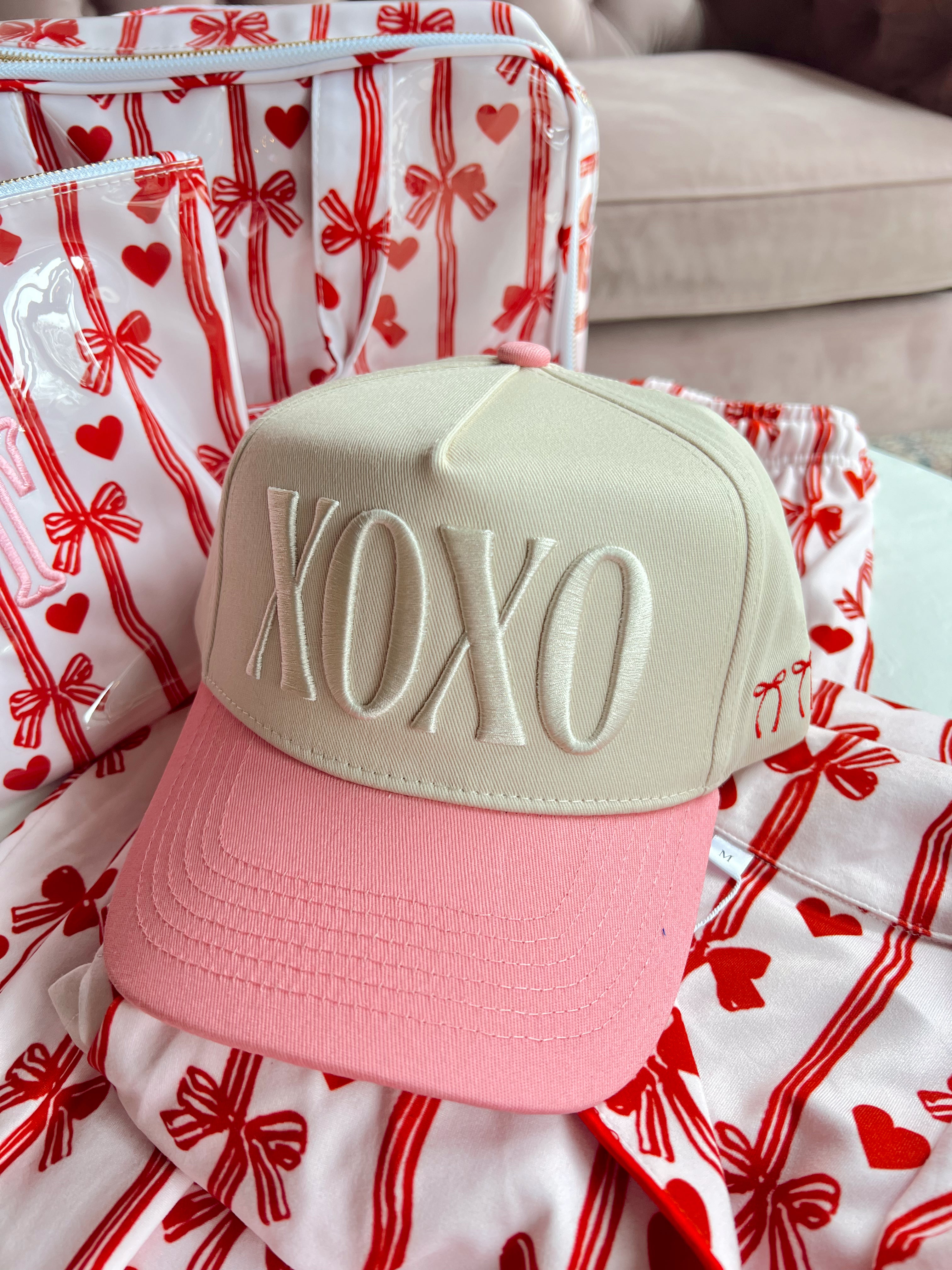 XOXO - Pink Vintage Hat – KenzKustomz