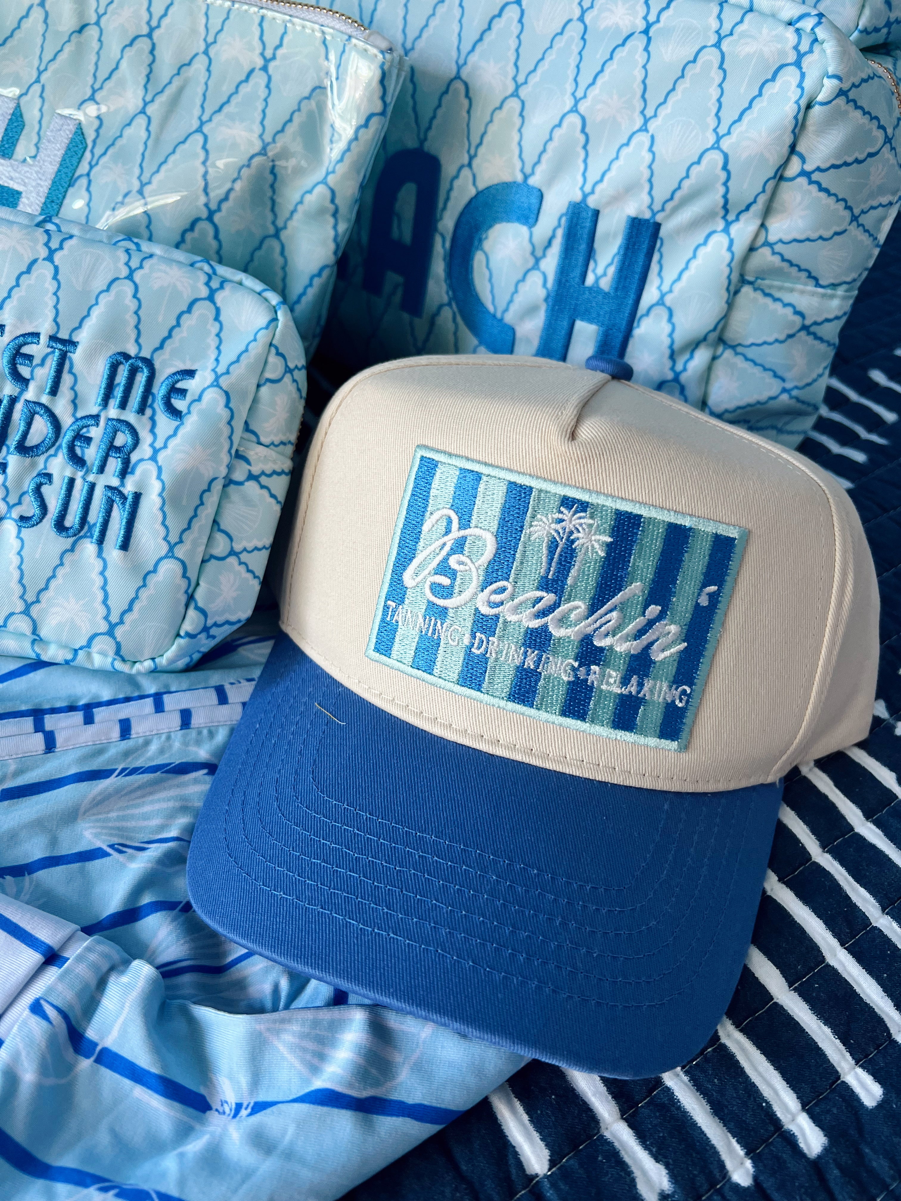 Beachin' - Vintage Trucker Hat – KenzKustomz