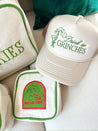 Drink Up Grinches - Tan Foam Trucker Hat