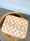 Travel XL - Tan Checkered