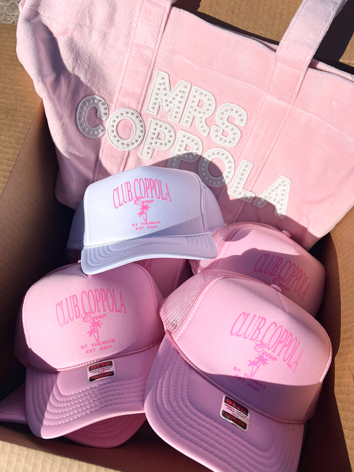 Custom Bulk Trucker Hat - Bachelorette/Girls Trip/Group Bulk Ordering