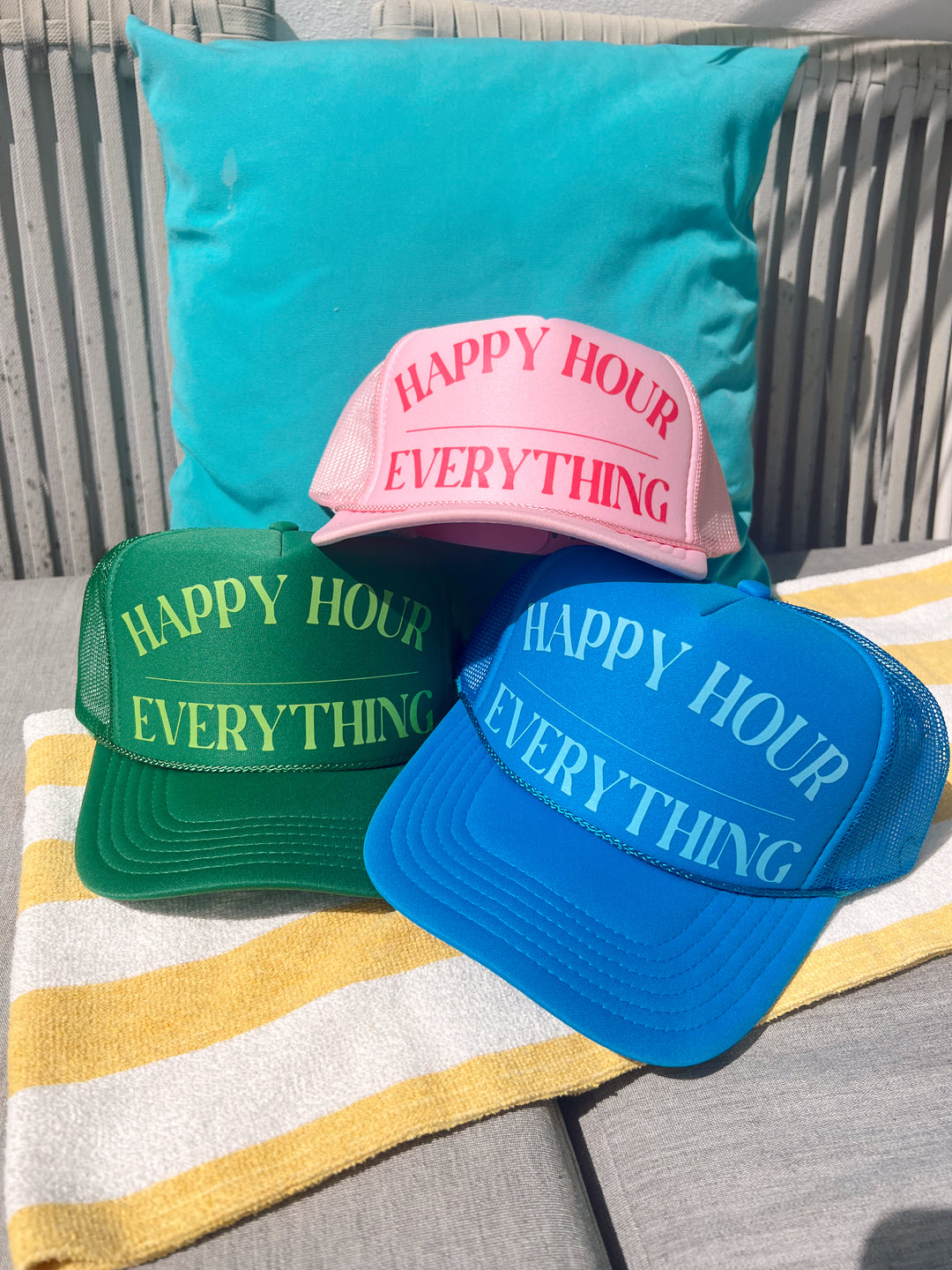 Happy Hour / Everything Trucker Hat