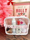 Toiletries XL - Pink Toile