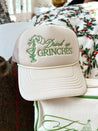 Drink Up Grinches - Tan Foam Trucker Hat