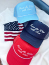 From The USA With Love - Foam Trucker Hat
