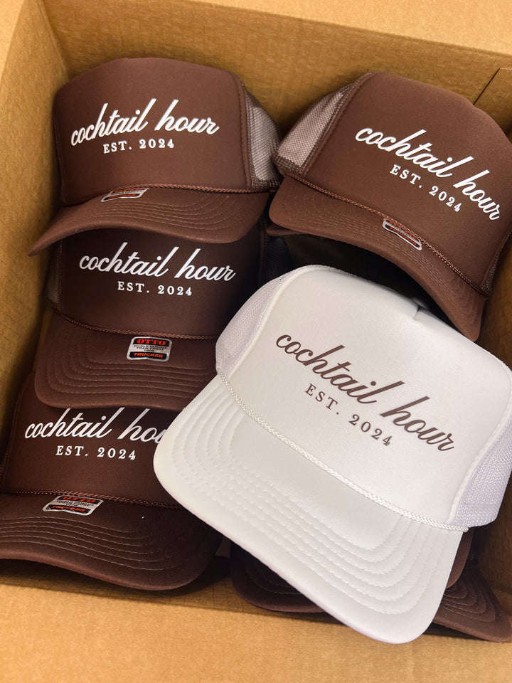 Custom Bulk Trucker Hat - Bachelorette/Girls Trip/Group Bulk Ordering