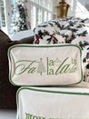 Falalalalala - Green Canvas Large Bag