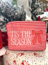 Tis The Season - Red Stripes XL Nylon Bag