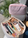 Rosemary Leather Makeup Bag