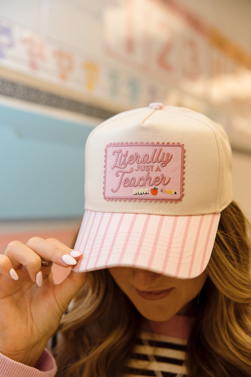 Literally just a Teacher Trucker Hat