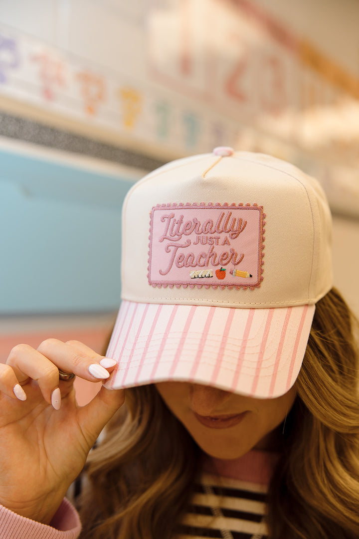 Literally just a Teacher Trucker Hat
