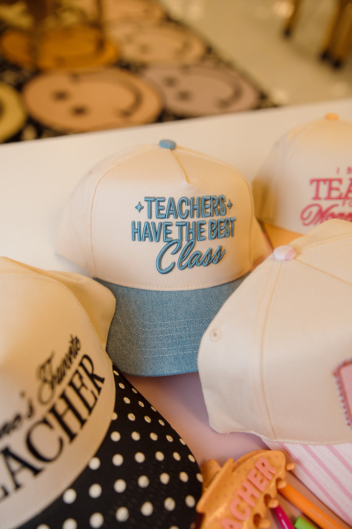 Teachers have the Best Class - Denim Trucker Hat