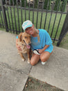 Busy Walking My Dog. Vintage Trucker Hat