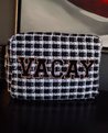 Vacay XL Bag - Black Plaid