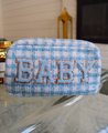 Baby Medium Bag - Blue Plaid